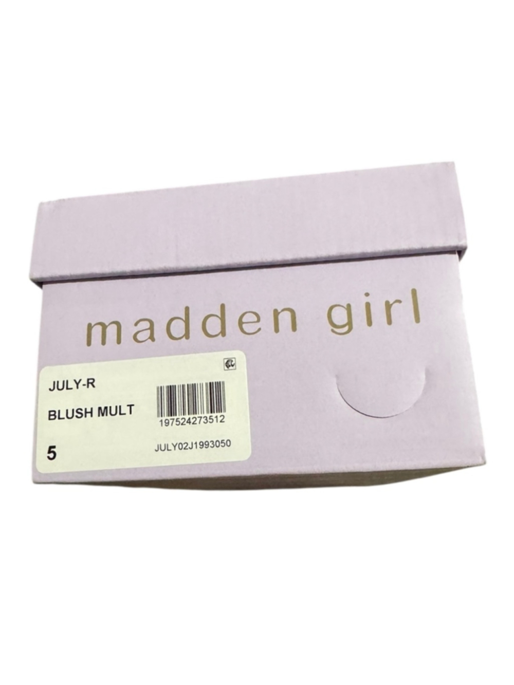 Mary Jane Mesh Espadrilles Rhinestones Size 5, Blush/Nude, Madden Girl - Picture 8 of 9